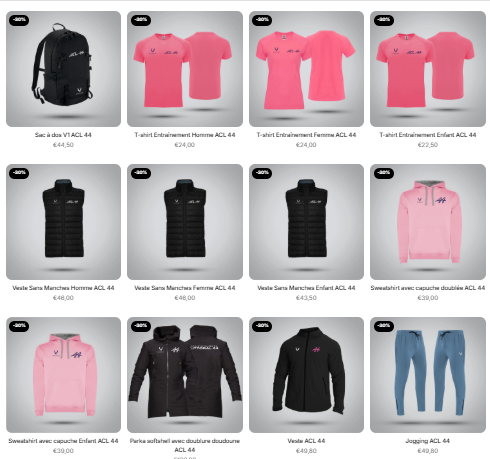 Promotion Boutique ACL