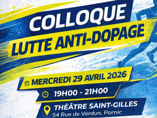 Colloque Lutte anti-dopage à Pornic