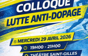 Colloque Lutte anti-dopage à Pornic