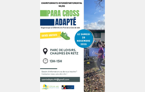 CROSS INTERDEPARTEMENTAL SPORT ADAPTE